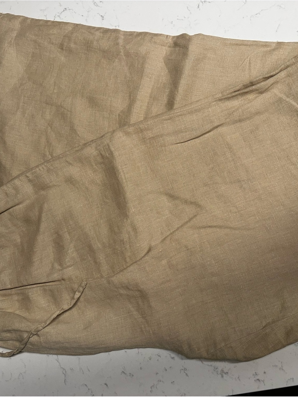 AEXAE Linen Drawstring Pants - Picture 3 of 5